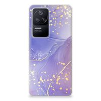 Hoesje maken voor Xiaomi Poco F4 Watercolor Paars