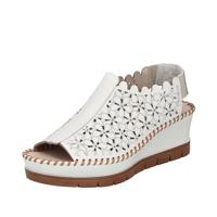 Rieker 60355 Damessandalen, wit, 41 EU, wit, 41 EU