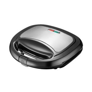 EMERIO ST-120889 Sandwich toaster Anti-aanbaklaag, Controlelampje, BPA-vrij, Inklapbaar Zwart