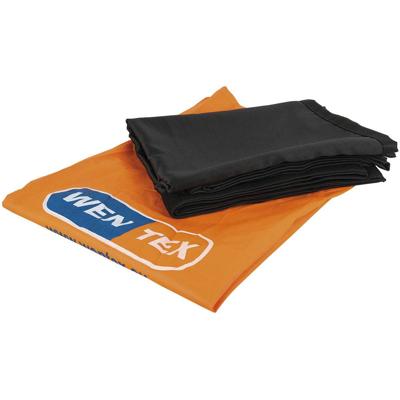 Wentex Pipe and drape doek 330x120cm zwart molton geplooid