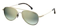 Carrera Eyewear zonnebril 187/S unisex goud met groene lens large