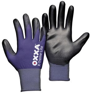 Oxxa X-Treme-Lite Werkhandschoen Pu Nylon Blauw, 9 - 15110009 - 15110009