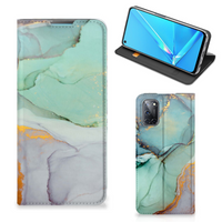 Bookcase voor OPPO A52 | A72 Watercolor Mix - thumbnail