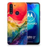 Hoesje maken Motorola Moto G8 Power Lite Watercolor Dark - thumbnail