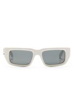 Palm Angels Eyewear lunettes de soleil rectangulaires Sutter - Blanc