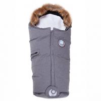 Easygrow Nature voetenzak grijs 98-130 cm