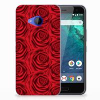 HTC U11 Life TPU Case Red Roses