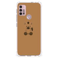 Motorola Moto G30 | G20 | G10 Stevig Bumper Hoesje Baby Hyena