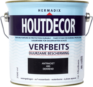 hermadix houtdecor 633 wijnrood 2.5 ltr