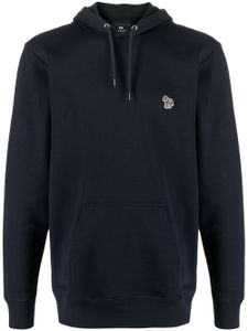 PS Paul Smith hoodie à patch logo - Bleu