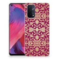 Siliconen Hoesje OPPO A93 5G Barok Pink - thumbnail