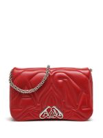 Alexander McQueen sac porté épaule The Seal - Rouge