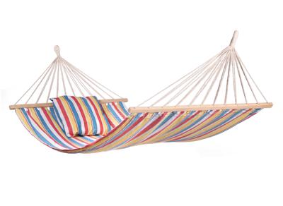 Hangmat Eénpersoons 'Cabrera' Spreaderbar - Veelkleurig - 123 Hammock