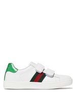 Gucci Kids baskets Ace à attache scratch - Blanc