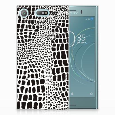 Sony Xperia XZ1 Compact TPU Hoesje Slangenprint