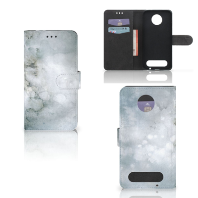 Hoesje Motorola Moto Z2 Force Painting Grey