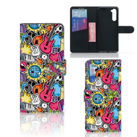 OnePlus Nord Wallet Case met Pasjes Punk Rock