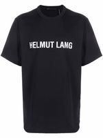 Helmut Lang t-shirt à logo imprimé - Noir