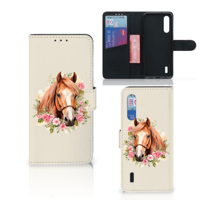 Telefoonhoesje met Pasjes voor Xiaomi Mi 9 Lite Paard