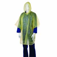 Silverline Waterdichte Poncho - Universeel - Geel