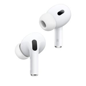 Apple AirPods Pro (2. Gen) + MagSafe Charging Case USB-C AirPods Bluetooth Stereo Wit Noise Cancelling Headset, Oplaadbox, Bestand tegen zweet, Waterafstotend