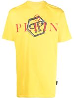 Philipp Plein t-shirt à logo imprimé - Jaune