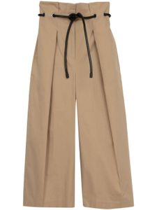 3.1 Phillip Lim pantalon ample à coupe courte - Tons neutres