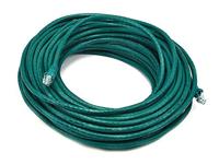 Monoprice Cat6 Ethernet-patchkabel, netwerk-internetkabel, RJ45, geëxtrudeerd, 550 MHz, UTP, zuiver blank koperdraad, 24 AWG, 22,9 m, groen