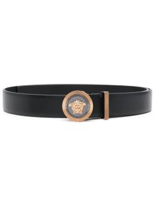 Versace ceinture Medusa Biggie en cuir - Noir