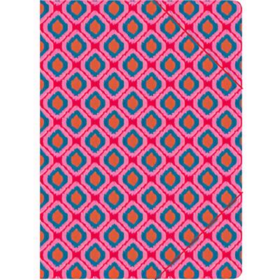 Cedon Elastomap Meisjes 22 X 31 Cm Karton Roze/blauw