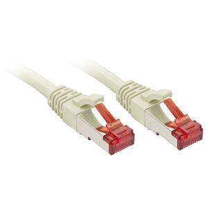 LINDY 47852 RJ45 Netwerkkabel, patchkabel CAT 6 S/FTP 2.00 m Grijs Snagless 50 stuk(s)