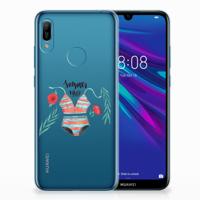 Huawei Y6 2019 | Y6 Pro 2019 Telefoonhoesje met Naam Boho Summer