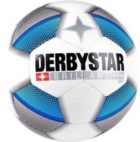 Derbystar voetbal Brillant Light Dual Bounded Wit Zilver Blauw 1024 - thumbnail