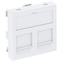 Obo-bettermann Mechanismen frame voor aansluitmodule 45 x 45 mm, wit