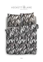 Heckett & Lane DBO Carol Zwart/Wit 200x200 Flanel