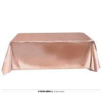 Rosé Gouden Metallic Tafelkleed (137x274) - thumbnail