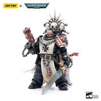 Warhammer 40k Action Figure 1/18 Black Templars Marshal Baldeckrath 12 cm - thumbnail