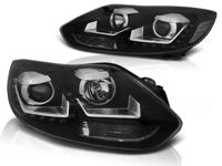 Tuning-Tec Koplampen met parkeerlicht FORD FOCUS MK3 11- 10 14 ZWART