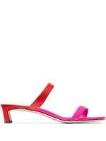 Jimmy Choo mules Kyda 35 mm en cuir - Rouge