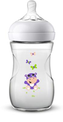 Philips AVENT Naturel voedingsfles 260 ml nijlpaard Philips AVENT Naturel voedingsfles 260 ml nijlpaard
