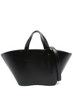 Daniel Wellington sac à main en cuir à design ouvert - Noir