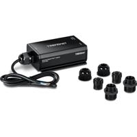 TRENDnet Outdoor IP67 Gigabit PoE ++ -injector, TI-O119GI, ondersteunt 24-57V DC voedingsingang, 96 W PoE-vermogensbudget, IP67-nominale behuizing, ondersteuning PoE (15,4 W), PoE+ (30 W), PoE++ (95W)