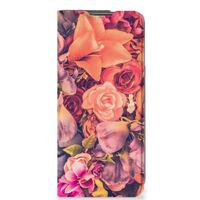 OnePlus Nord CE 2 5G Smart Cover Bosje Bloemen - thumbnail