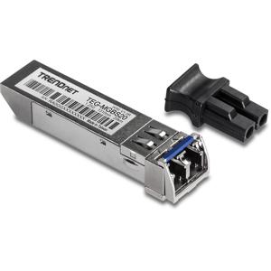 Trendnet TEG-MGBS20 netwerk media converter 1250 Mbit/s 1310 nm Single-mode Zwart, Roestvrijstaal