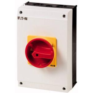 Eaton T5B-4-15682/I4/SVB Nokkenschakelaar 63 A 690 V 1 x 90 ° Geel, Rood 1 stuk(s)