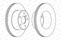 Remschijf DDF1379C1 - thumbnail