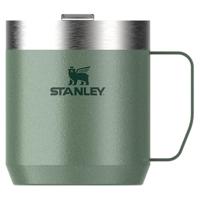 Stanley Classic Legendary Camp Mug 0.35L Hammertone Green - Lekvrij - Vacuüm geïsoleerde mok - Roestvrijstalen thermosbeker houdt 1.5 Uur Warm - BPA-Vrij - Vaatwasserbestendig