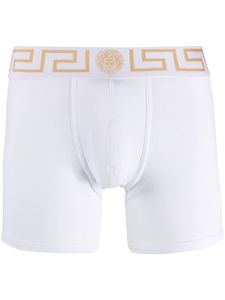 Versace boxer Greca Border - Blanc