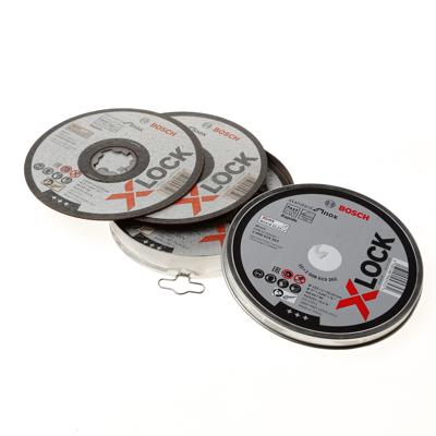 Bosch X-LOCK Trennscheibe Dose 125mmStandard for Inox VPE 10STK Knipdiskette