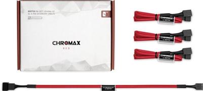 NOCTUA   NA-SEC1 chromax.red - verlengkabel voor ventilatorstroom -